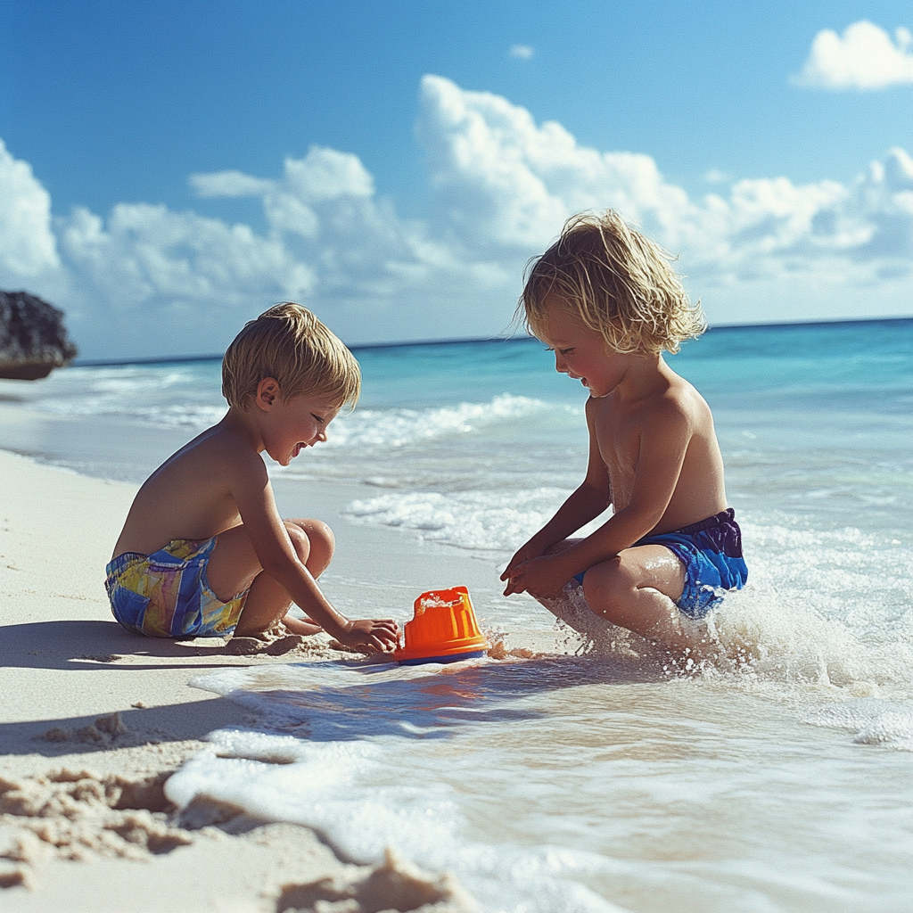 Spędzamy czas z dzieckiem na plaży