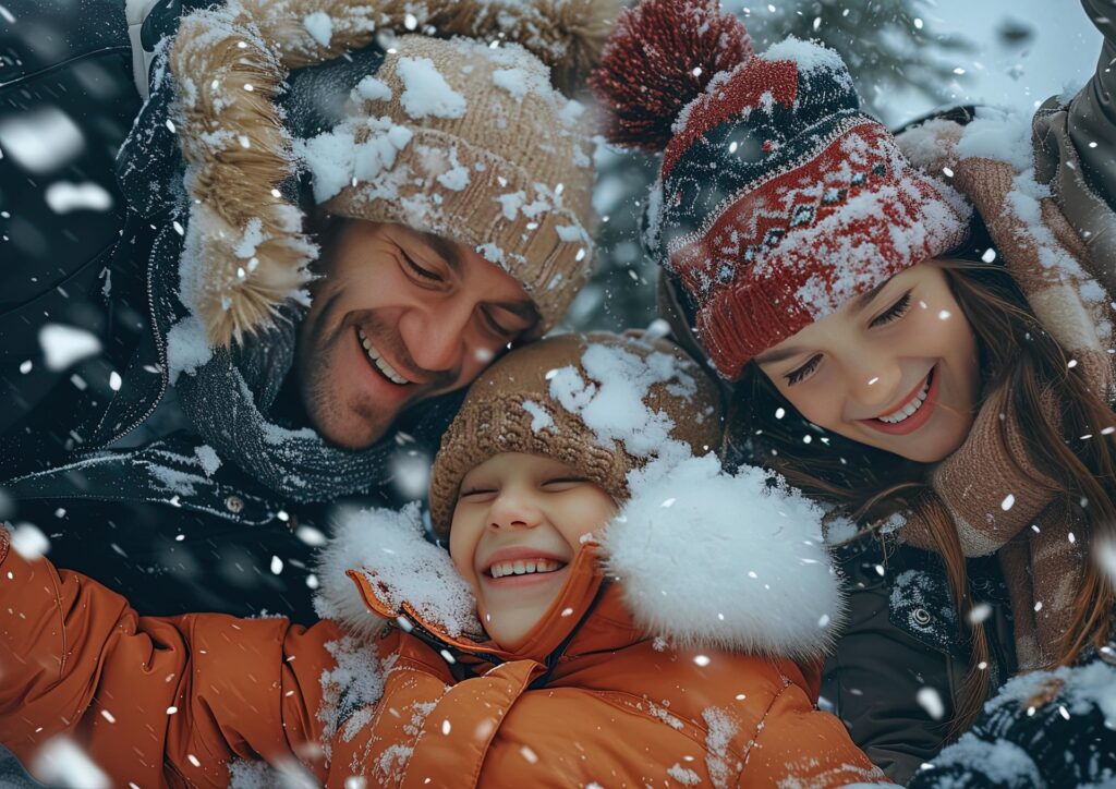 Zimowe zabawy: Pomysły dla dzieci - Zabawa na śniegu 1 Bezpieczeństwo podczas zabawy na śniegu